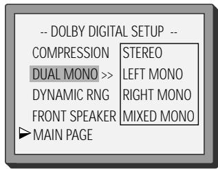DAEWOO DS-2000D - DVD MENU SETTING - 6