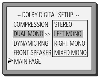 DAEWOO DS-2000D - DVD MENU SETTING - 7