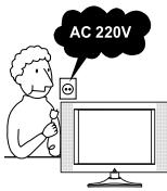 DAEWOO DSL-20D1T - 6.WALL OR CEILING MOUNTING - 1