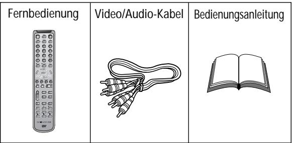 DAEWOO DV-1300S - ÜBERPRÜFEN DER ZUBEHÖRTEILE - 1