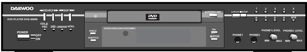 DAEWOO DVG-3000N - OWNER'S MANUAL - 6