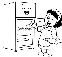 DAEWOO FR-251 - CLEANING YOUR REFRIGERATOR - 1