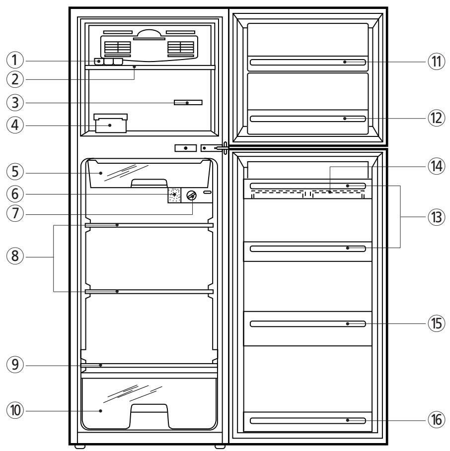 DAEWOO FR-2701 - FEATURE CHART - 1