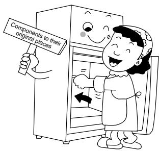 DAEWOO FR-2701 - CLEANING YOUR REFRIGERATOR - 6