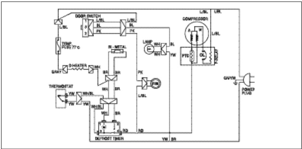 DAEWOO FR-330 - Wiring Diagram - 1