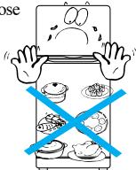 DAEWOO FR-4501N - Do not fill the inside up! - 1