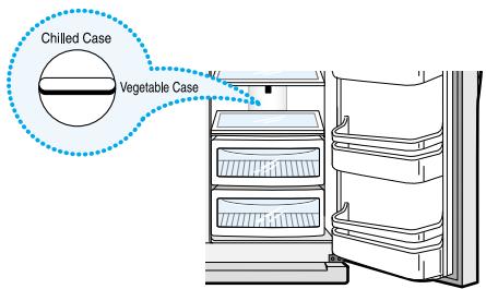 DAEWOO FRS-2041IAL - Vegetable Case & Chilled Case - 1