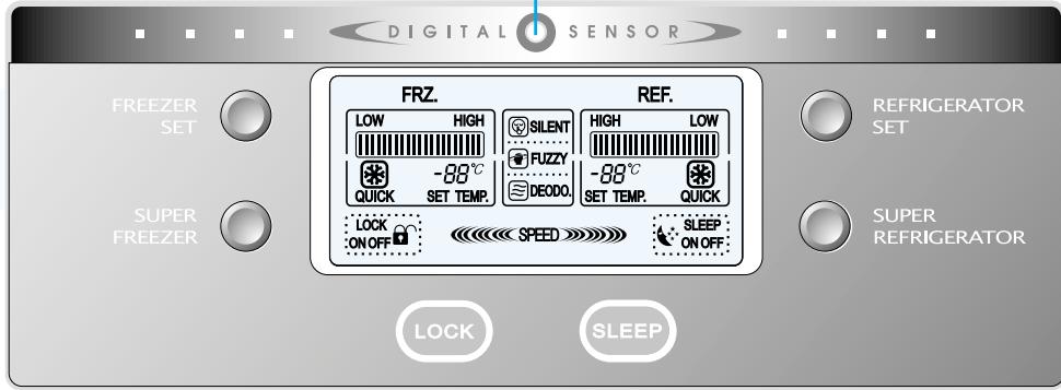 DAEWOO FRS-2041IAL - Control Panel - 2