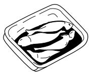DAEWOO KOG-875T - Arranging food - 2