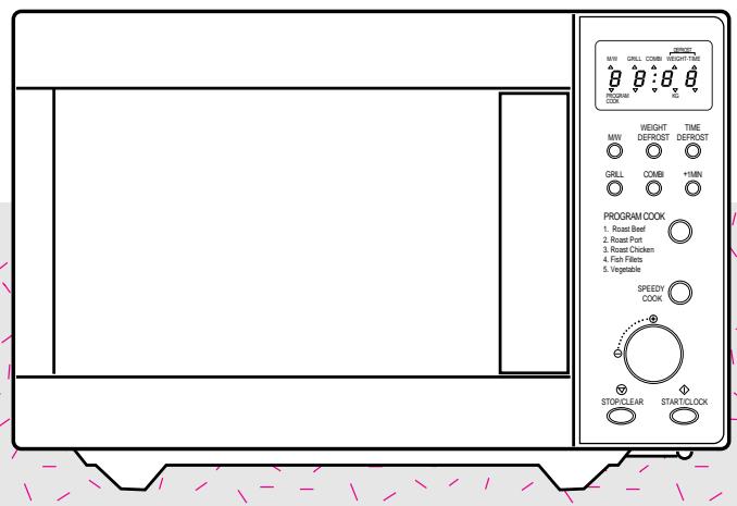 DAEWOO KOG-875T - OPERATING INSTRUCTIONS - 1
