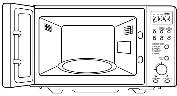 DAEWOO KOG-875T - Arranging food - 7