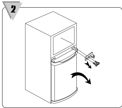 DAEWOO PCF8200ACB - Changing Reversible Door - 2