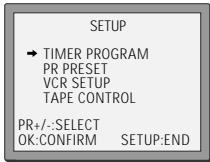 DAEWOO SD-9100 - OSD (On Screen Display) ON &amp; OFF - 4