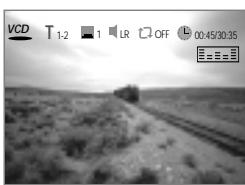 DAEWOO SD-9100 - Confirming the current VCD, CD disc mode - 1