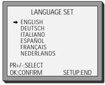 DAEWOO SD-9100 - Setting up the player - 1