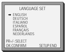 DAEWOO SD-9500 - Setting up the player - 1