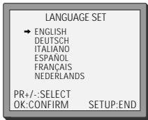 DAEWOO SD-9500 - SETUPlanguages - 1