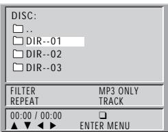 DAEWOO SD-9500 - Playing a disc containing MP3, JPEG files - 10