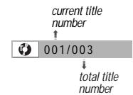 DAEWOO SD-9500 - Searching DVD with a title number, a chapter number or a time - 2