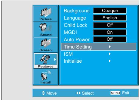 DAEWOO SP-200P - Select Time Setting - 2
