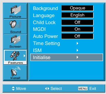 DAEWOO SP-200P - INITIALISATION Enter the - 2