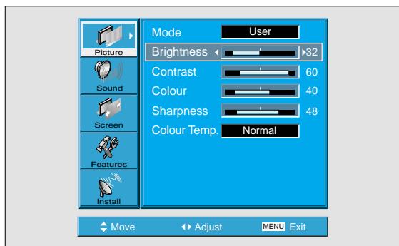 DAEWOO SP-200P - Picture Condition Adjustments - 2