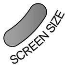 DAEWOO SP-200P - Press the SCREEN SIZE Button. Each time you press the SCRE - 1