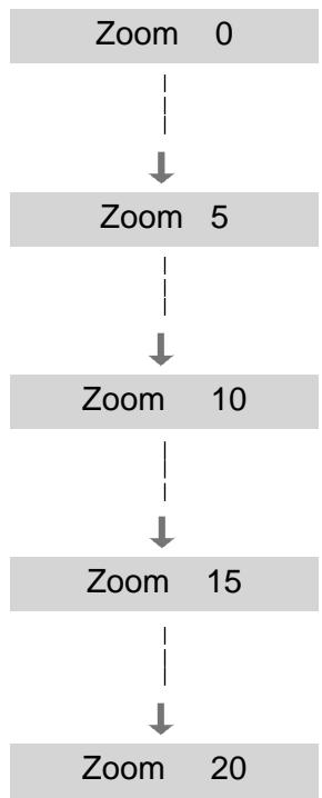 DAEWOO SP-200P - Press the “ZOOM+” Button. - 4