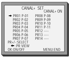 DAEWOO ST441S - CANAL+ Setting - 3