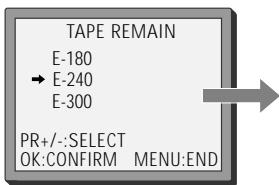 DAEWOO ST441S - Remaining time and cassette length - 2