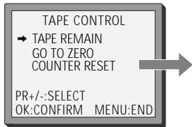 DAEWOO ST441S - Remaining time and cassette length - 1
