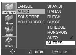 DAEWOO T78HYDX - Configuration de la langue - 4