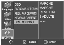 DAEWOO T78HYDX - Configuration du son - 6