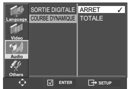 DAEWOO T78HYDX - Configuration du son - 3