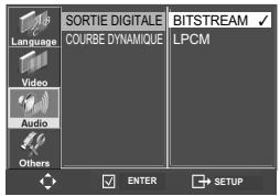 DAEWOO T78HYDX - Configuration du son - 2