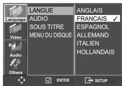 DAEWOO T78HYDX - Configuration de la langue - 2