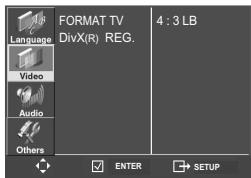 DAEWOO T78HYDX - Configuration vidéo - 1