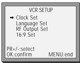 DAEWOO VCR4350 - MENU - 2