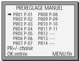 DAEWOO VQ231S - Installer des chaînes - 4