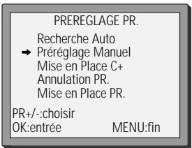 DAEWOO VQ231S - Installer des chaînes - 2