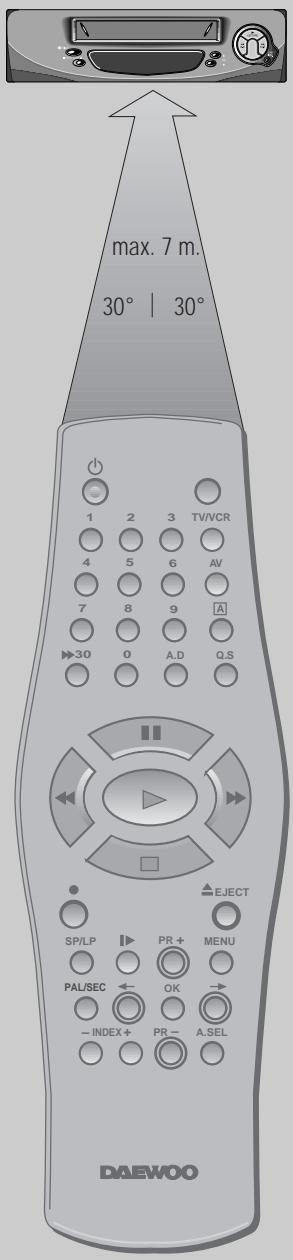 DAEWOO VQ250S - Le magnétoscope - 1