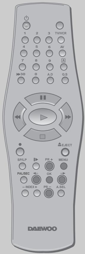 DAEWOO VQ250S - Noms de chaînes - 2