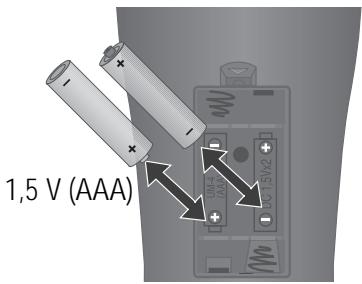 DAEWOO VQ250S - Piles de la télécommande - 1