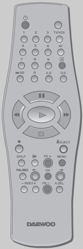 DAEWOO VQ250S - Liste des programmations - modifier ou effacer des programmations - 7