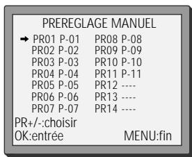 DAEWOO VQ250S - Les réglages automatiques - 12