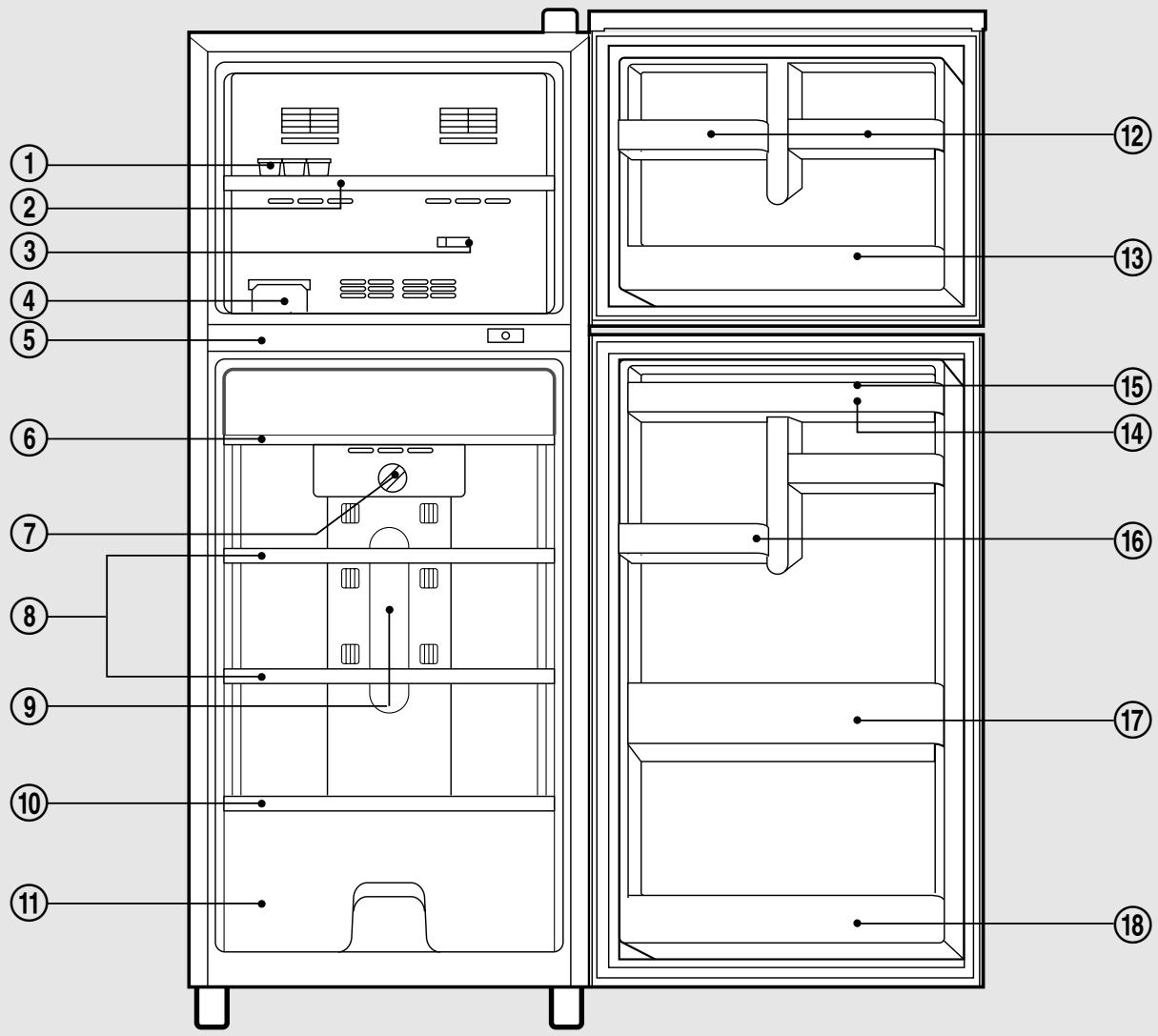 DAEWOO WNK-400 - annexe 1 - GRAFICO DE COMPONENTES - 1