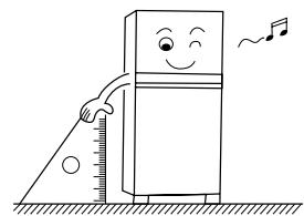 DAEWOO WNK-400  - annexe 1 - SAFE INSTALLATION PLACE FOR YOUR REFRIGERATOR - 1