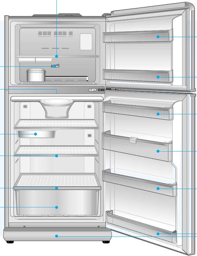 DAEWOO WRK-558G1 - HIGH HUMIDITY VEGETABLE CASE - 1