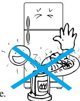 DAEWOO WRK-558G1 - Refrigerator does not get cold enough. - 1