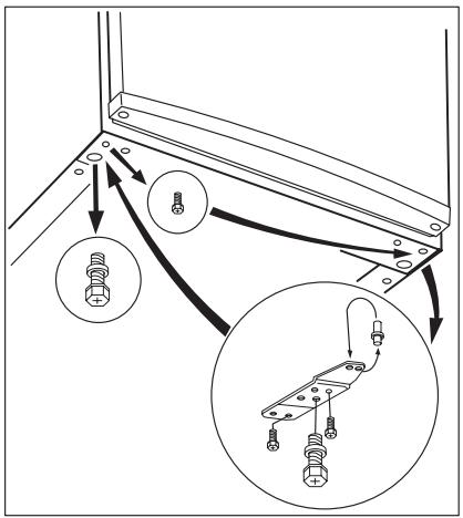 AEG A75100GA4 - Réversibilité de la porte - 1